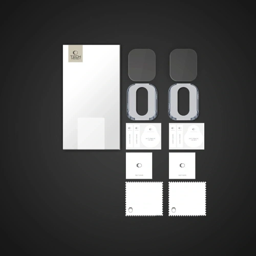 Szkło hartowane Tech-Protect Easy Set+ do Apple Watch Ultra 1 / 2 / 3 49mm Clear [2 PACK]