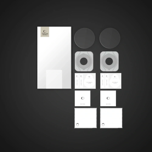 Szkło hartowane Tech-Protect Easy Set+ do Huawei Watch GT 5 41mm Clear [2 PACK]