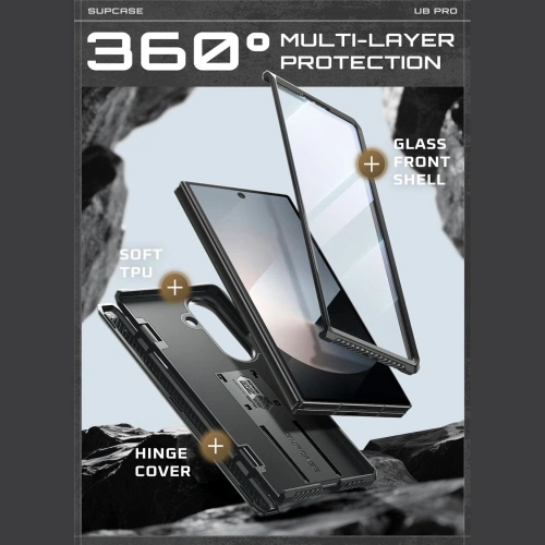 Etui Supcase Unicorn Beetle Pro do Samsung Galaxy Z Fold 7 Black