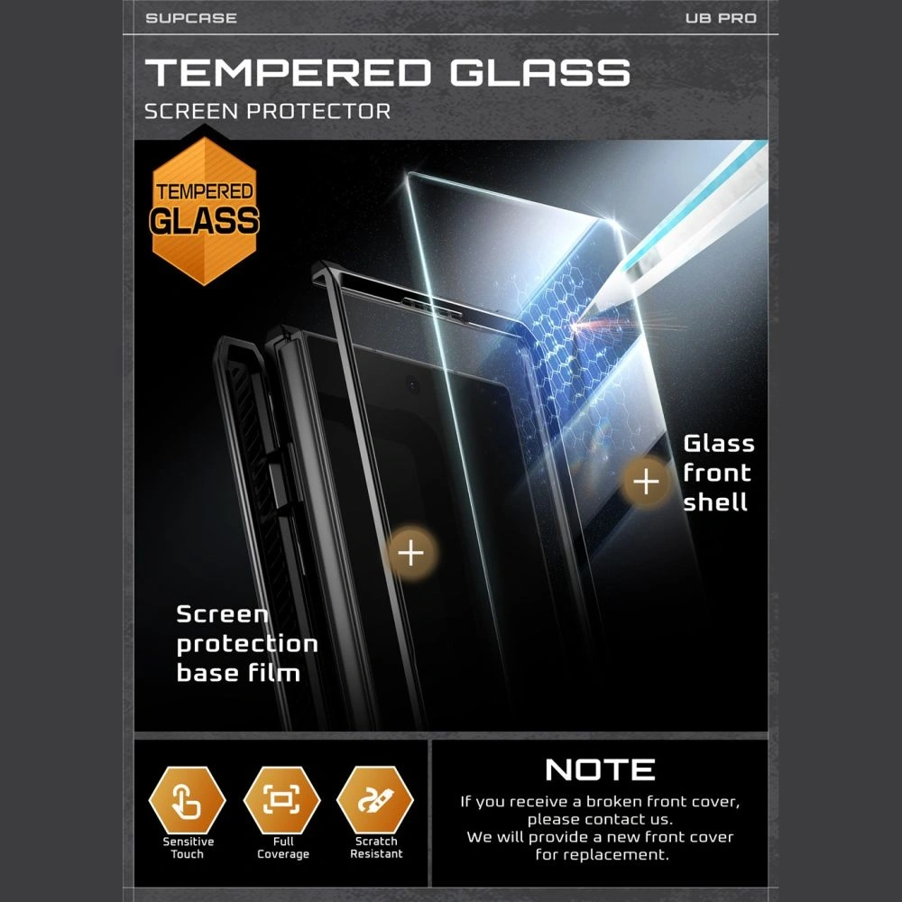 Etui Supcase Unicorn Beetle Pro do Samsung Galaxy Z Fold 7 Black