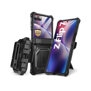 Etui Supcase IBLSN ArmorBox do Samsung Galaxy Z Flip 7 Black