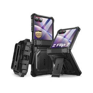 Etui Supcase IBLSN ArmorBox do Samsung Galaxy Z Flip 7 Black