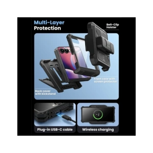Etui Supcase IBLSN ArmorBox do Samsung Galaxy Z Flip 7 Black