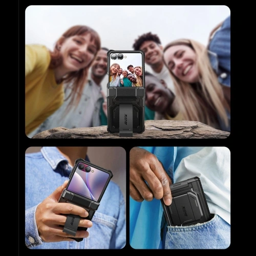 Etui Supcase IBLSN ArmorBox do Samsung Galaxy Z Flip 7 Black