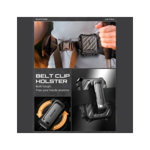 Etui Supcase Unicorn Beetle Pro do Samsung Galaxy Z Flip 7 Black
