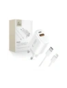 Ładowarka sieciowa Tech-Protect NCA30 USB-A, USB-C Network Charger PD 30W / QC3.0 + Lightning Cable White