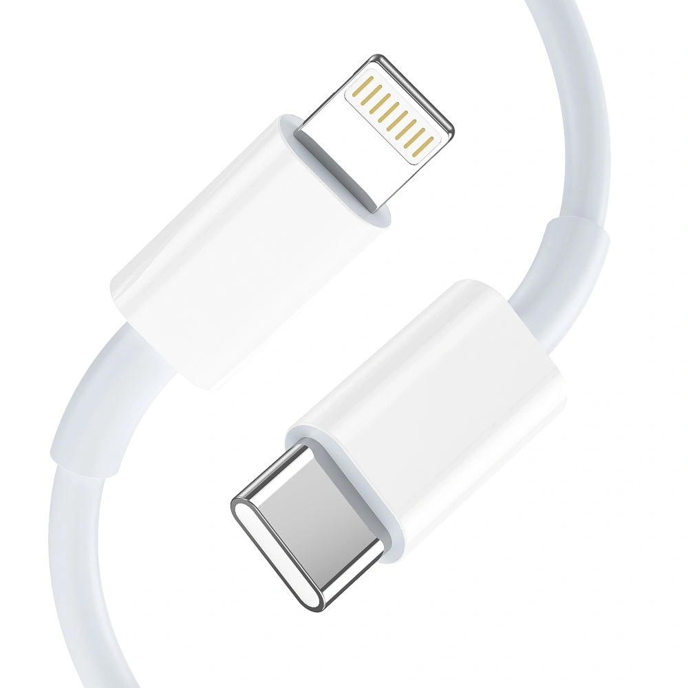 Ładowarka sieciowa Tech-Protect NCA30 USB-A, USB-C Network Charger PD 30W / QC3.0 + Lightning Cable White