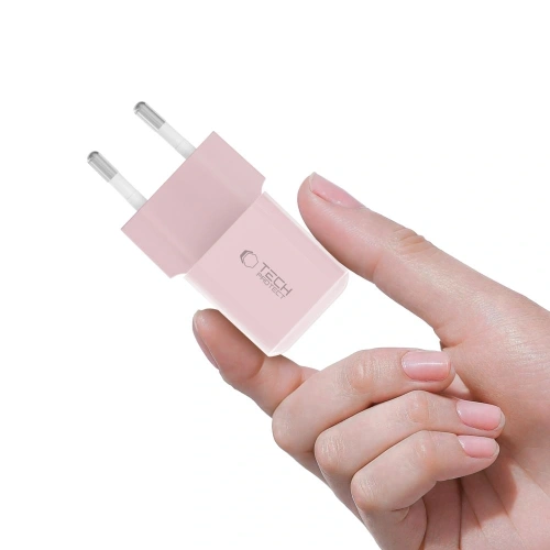 Ładowarka sieciowa Tech-Protect NCM25 USB-C Network Charger PD 25W Baby Pink