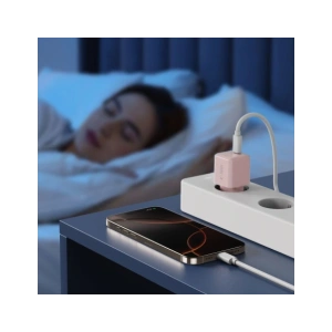 Ładowarka sieciowa Tech-Protect NCM25 USB-C Network Charger PD 25W Baby Pink