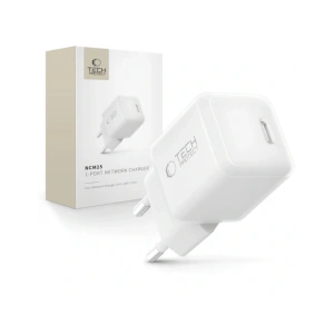 Ładowarka sieciowa Tech-Protect NCM25 USB-C Network Charger PD 25W White