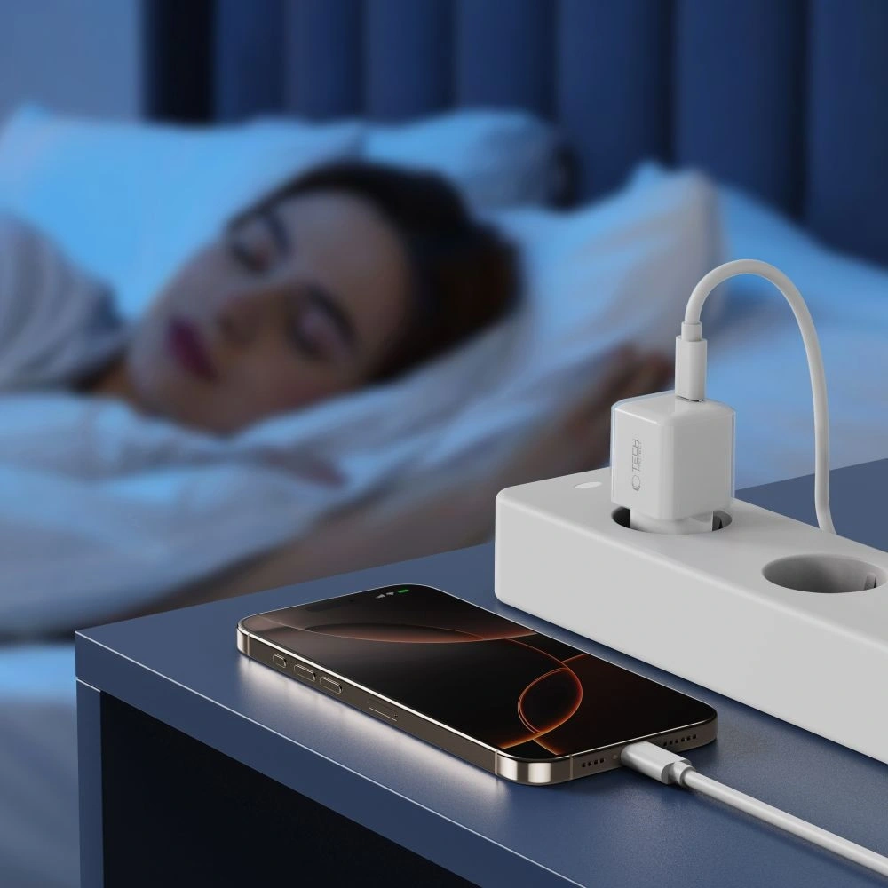 Ładowarka sieciowa Tech-Protect NCM25 USB-C Network Charger PD 25W White