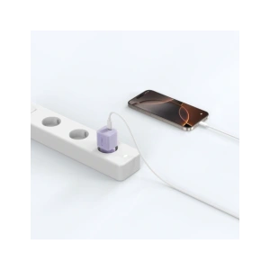 Ładowarka sieciowa Tech-Protect NCM25 USB-C Network Charger PD 25W Baby Purple