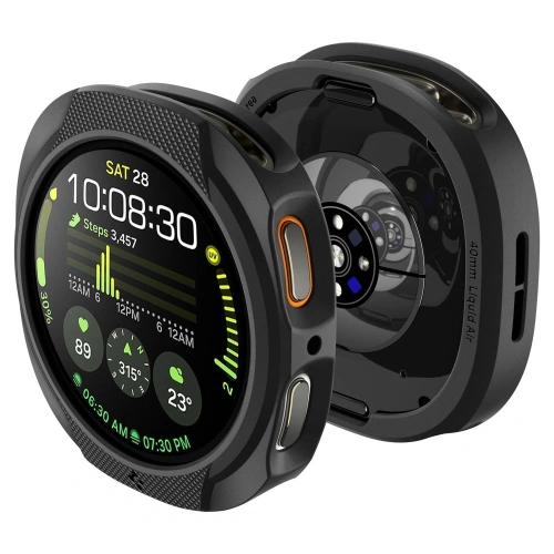 Etui Spigen Liquid Air do Samsung Galaxy Watch 8 40mm Matte Black