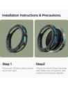 Etui Spigen Liquid Air do Samsung Galaxy Watch 8 40mm Matte Black