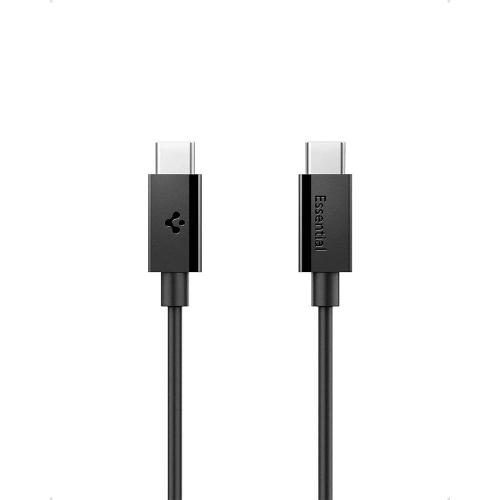 Kabel USB-C / USB-C Spigen EB6020CC Essential USB-C Cable 60W 200cm Black