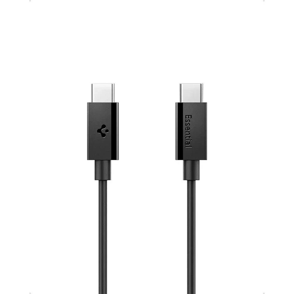 Kabel USB-C / USB-C Spigen EB6020CC Essential USB-C Cable 60W 200cm Black