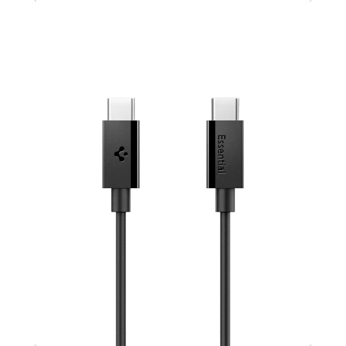 Kabel USB-C / USB-C Spigen EB6010CC Essential USB-C Cable 60W 100cm Black