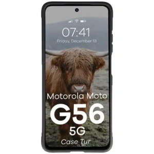 Pancerne etui Bizon Case Tur do Motorola Moto G56 5G czarne