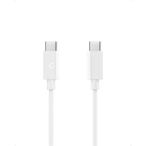 Kabel USB-C / USB-C Spigen EB6010CC Essential USB-C Cable 60W 100cm White