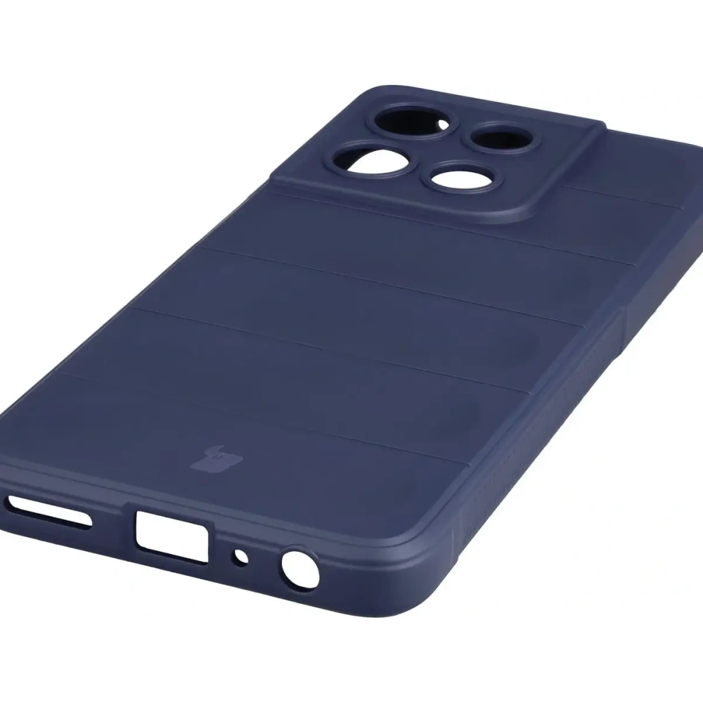 Pancerne etui Bizon Case Tur do Motorola Moto G56 5G granatowe