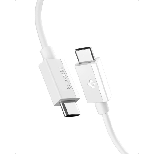 Kabel USB-C / USB-C Spigen EB6010CC Essential USB-C Cable 60W 100cm White