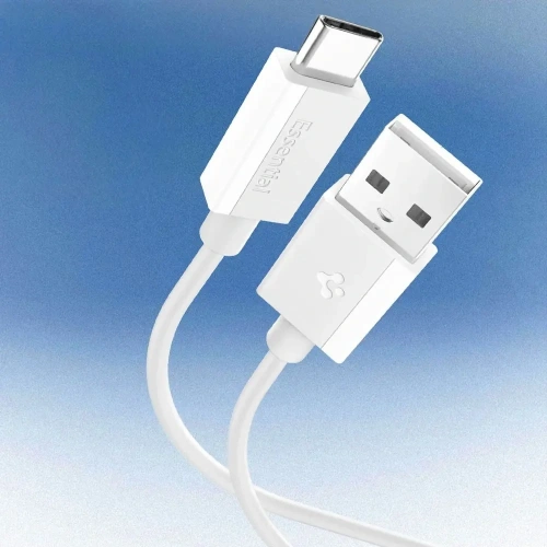Kabel USB-C / USB-C Spigen EB6020AC Essential USB-C Cable 60W 200cm White