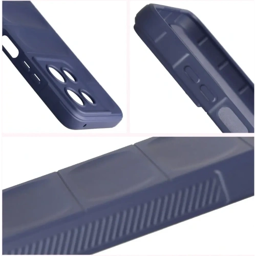 Pancerne etui Bizon Case Tur do Motorola Moto G56 5G granatowe