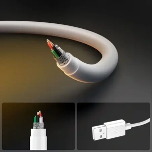Kabel USB-C / USB-C Spigen EB6020AC Essential USB-C Cable 60W 200cm White
