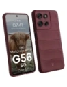 Pancerne etui Bizon Case Tur do Motorola Moto G56 5G burgundowe
