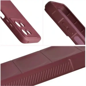 Pancerne etui Bizon Case Tur do Motorola Moto G56 5G burgundowe