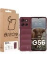 Pancerne etui Bizon Case Tur do Motorola Moto G56 5G burgundowe