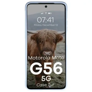 Pancerne etui Bizon Case Tur do Motorola Moto G56 5G jasnoniebieskie