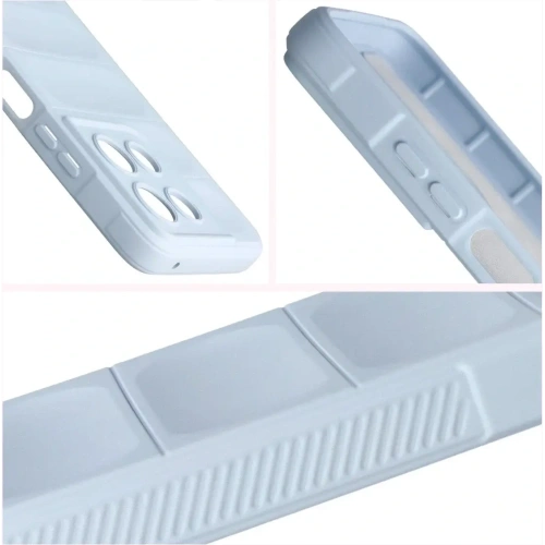 Pancerne etui Bizon Case Tur do Motorola Moto G56 5G jasnoniebieskie