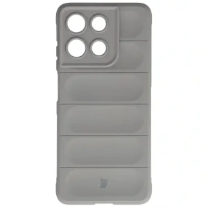 Pancerne etui Bizon Case Tur do Motorola Moto G56 5G jasnoszare