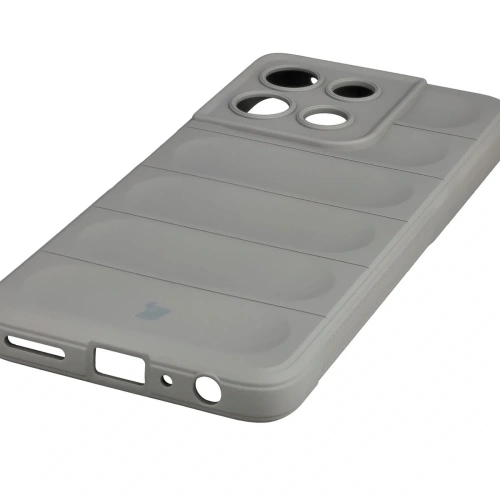 Pancerne etui Bizon Case Tur do Motorola Moto G56 5G jasnoszare