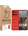 Pancerne etui Bizon Case Tur do Motorola Moto G56 5G czerwone