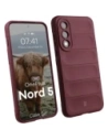 Pancerne etui Bizon Case Tur do OnePlus Nord 5 burgundowe