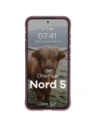 Pancerne etui Bizon Case Tur do OnePlus Nord 5 burgundowe