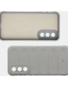 Pancerne etui Bizon Case Tur do OnePlus Nord 5 jasnoszare