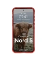 Pancerne etui Bizon Case Tur do OnePlus Nord 5 czerwone