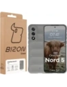 Pancerne etui Bizon Case Tur do OnePlus Nord 5 jasnoszare