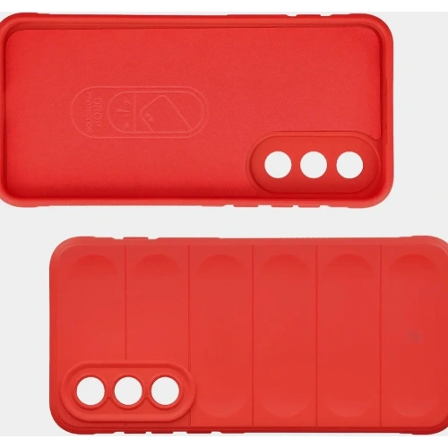 Pancerne etui Bizon Case Tur do OnePlus Nord 5 czerwone