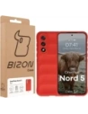 Pancerne etui Bizon Case Tur do OnePlus Nord 5 czerwone
