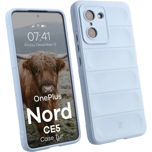 Pancerne etui Bizon Case Tur do OnePlus Nord CE5 5G jasnoniebieskie