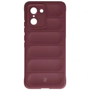 Pancerne etui Bizon Case Tur do OnePlus Nord CE5 5G burgundowe