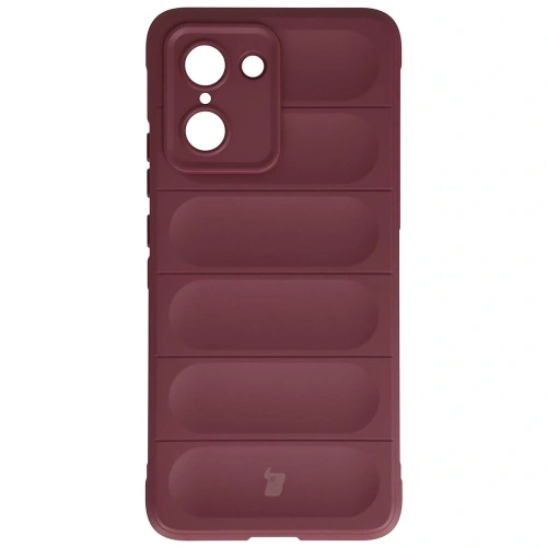 Pancerne etui Bizon Case Tur do OnePlus Nord CE5 5G burgundowe