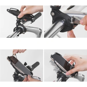 Hurtownia GSM - Uchwyt na rower Ringke Spider Grip Mount Black - RGK1208 - {ean13} - Hurt