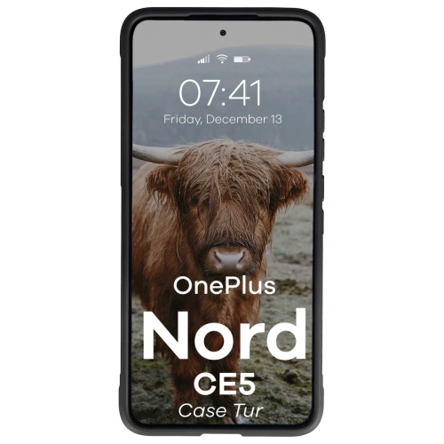 Pancerne etui Bizon Case Tur do OnePlus Nord CE5 5G czarne