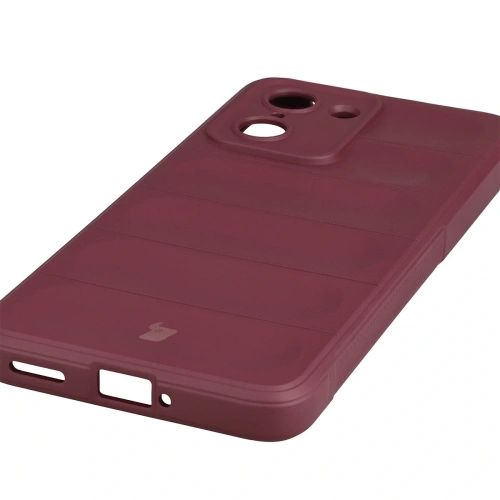 Pancerne etui Bizon Case Tur do OnePlus Nord CE5 5G burgundowe