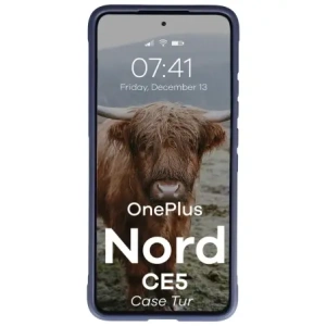Pancerne etui Bizon Case Tur do OnePlus Nord CE5 5G granatowe